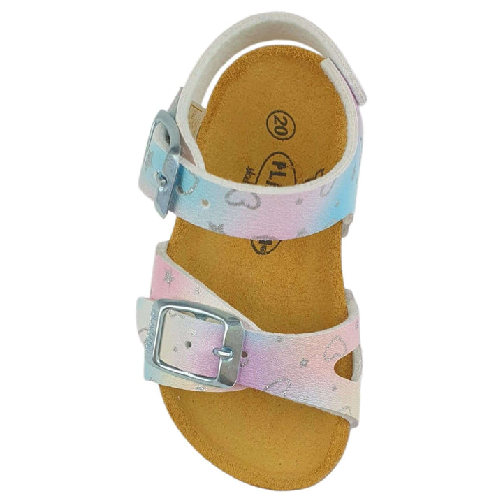 Plakton Sandals of Arcobaleno Cuoricini 19 - 24