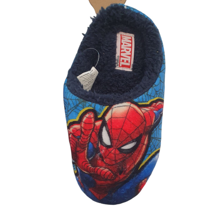 Blue Spider Man Slippers 28 - 33