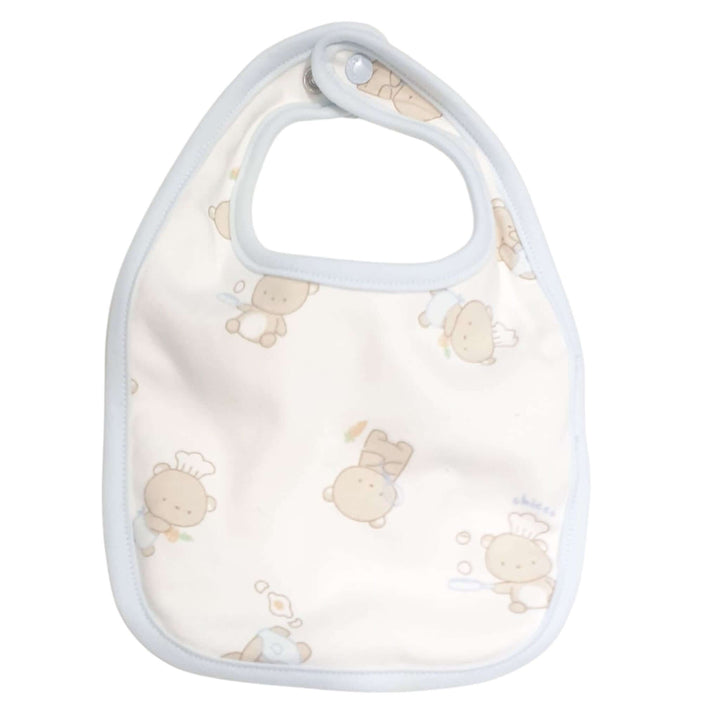 Tutina Cappello e Bavetta CHICCO in ciniglia azzurra con confezione regalo