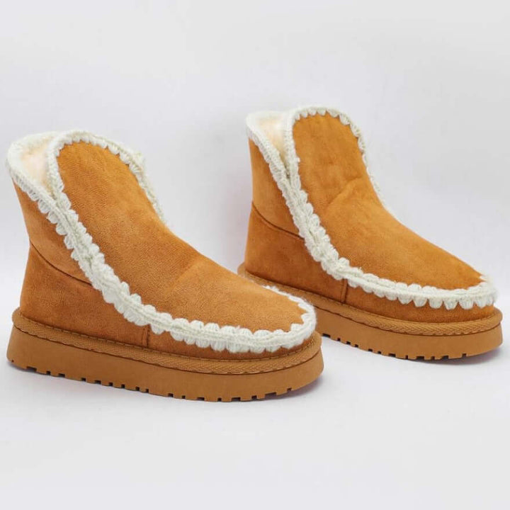 Botas KS by SOFIA com pele ecológica de camelo 25-30