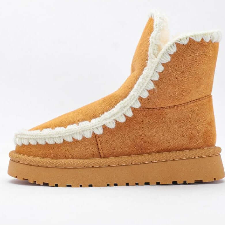 Botas KS by SOFIA com pele ecológica de camelo 25-30