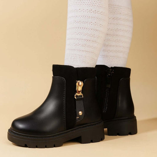 Botín DOREMI de Sofia oro referencias 25-36