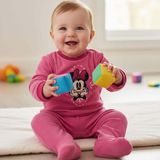 DISNEY Minnie mono fucsia 0 meses / 3 meses