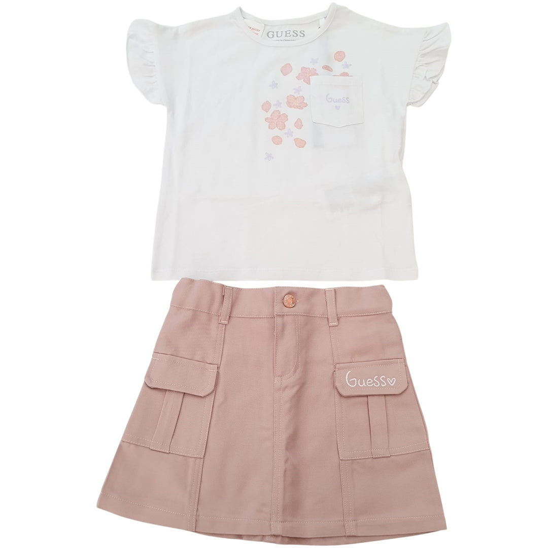 Completo GUESS t-shirt e gonna 2 anni - 8 anni