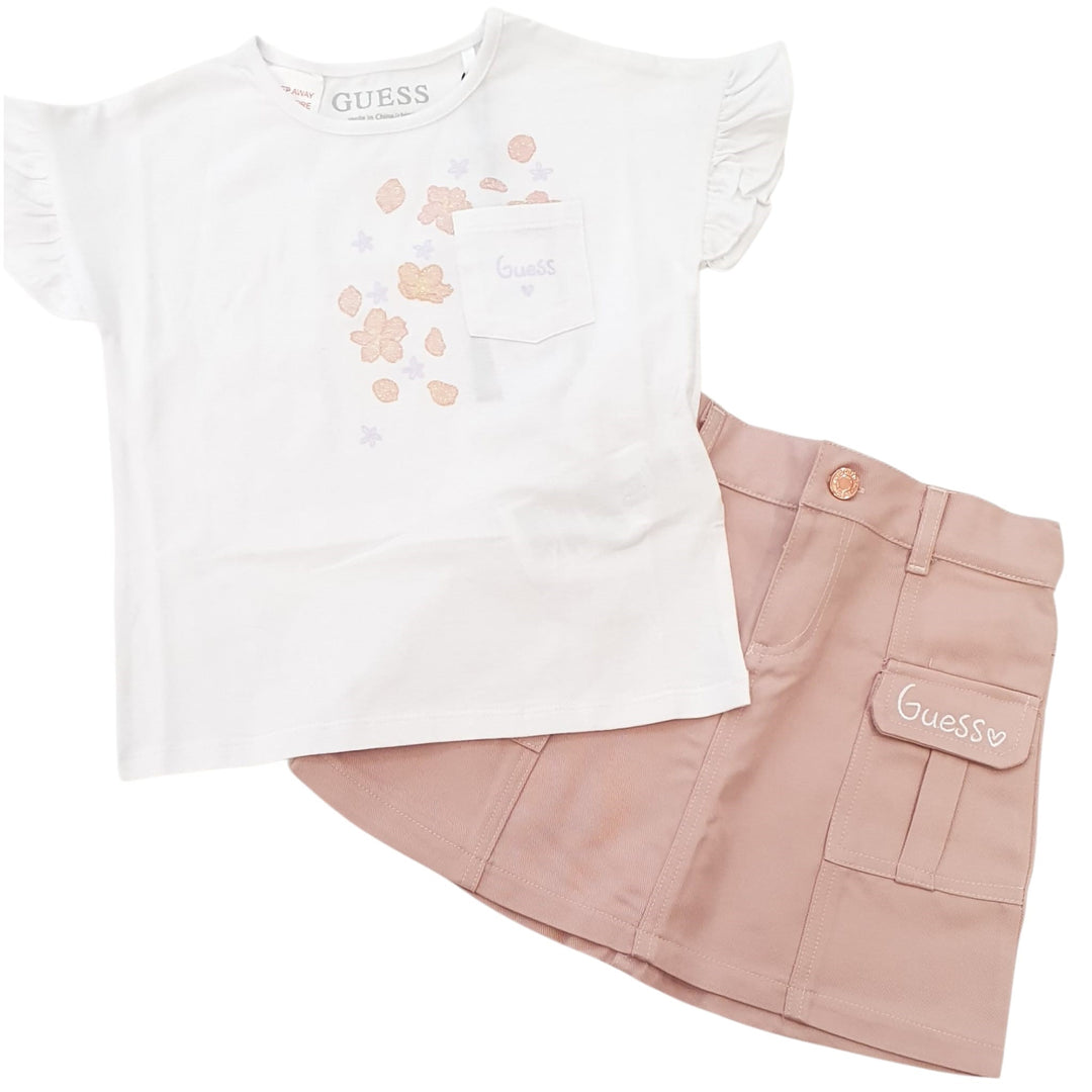 Completo GUESS t-shirt e gonna 2 anni - 8 anni