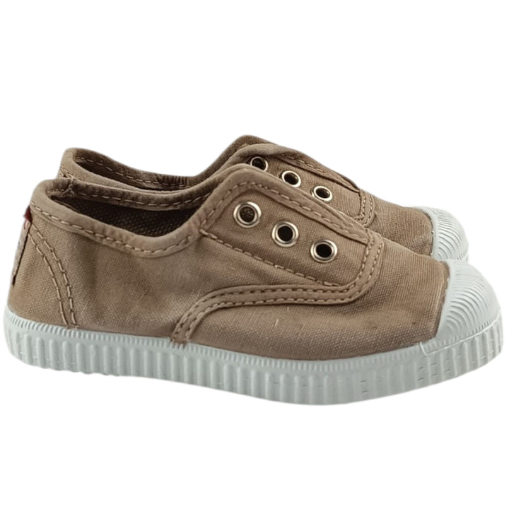 CIENTA slip on rubber toe shoes Beige unisex 21 - 39