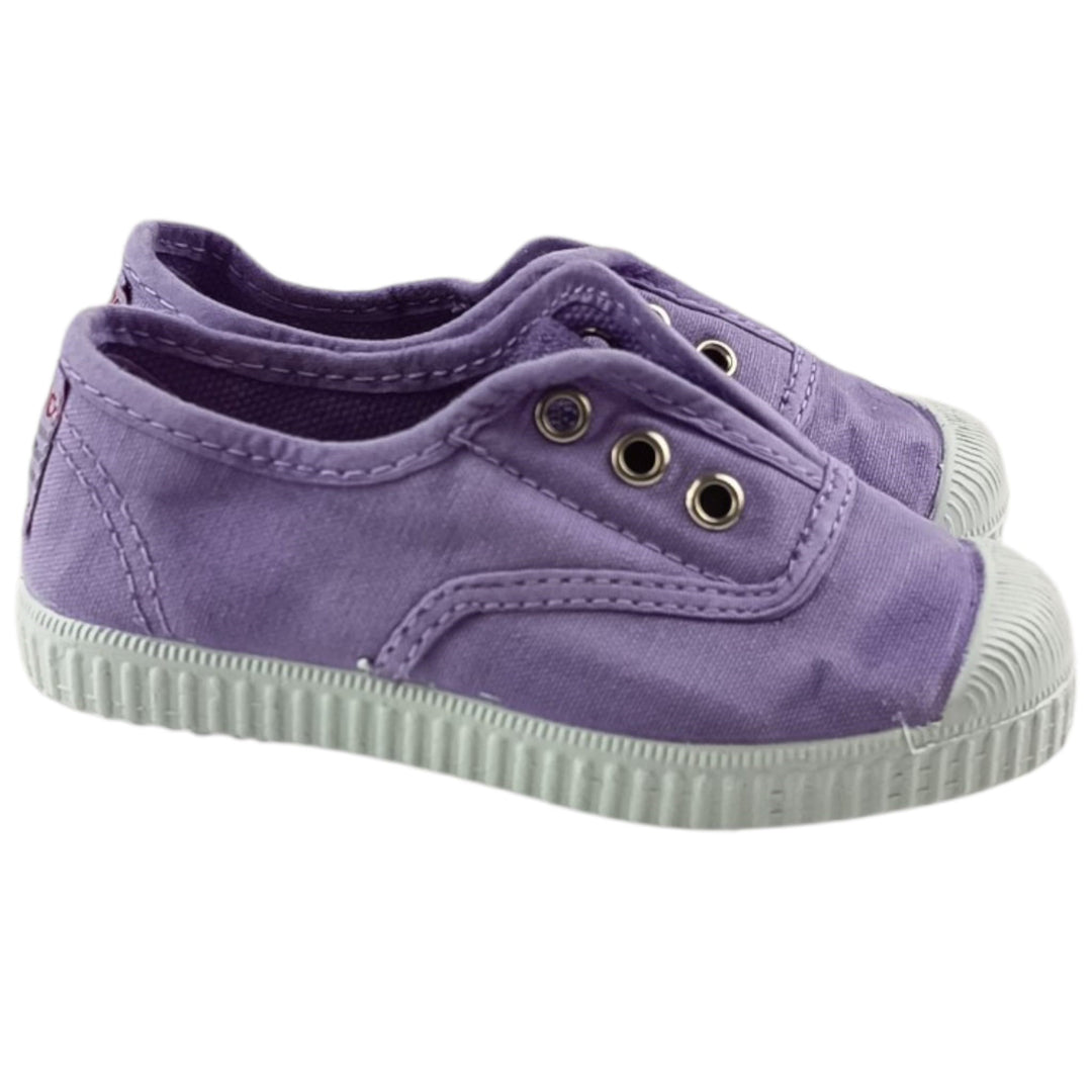 Scarpe CIENTA slip on punta in gomma lilla 21 - 30
