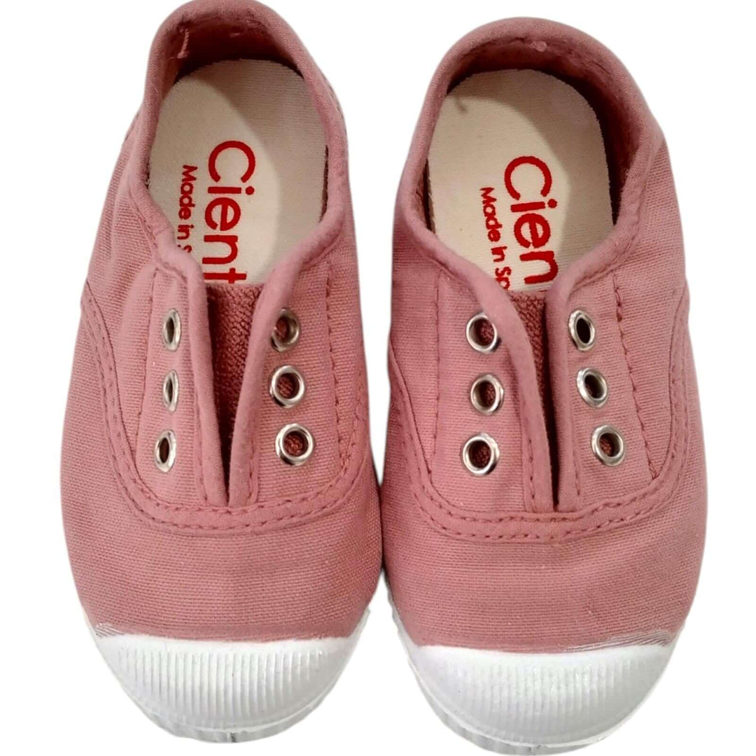 Zapatos Cienta Slip On Rosa Nude para Niña (Tallas 21-39)