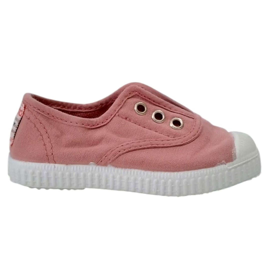 Zapatos Cienta Slip On Rosa Nude para Niña (Tallas 21-39)