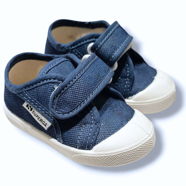 SUPERGA first steps shoes in cotton jeans 18 - 25