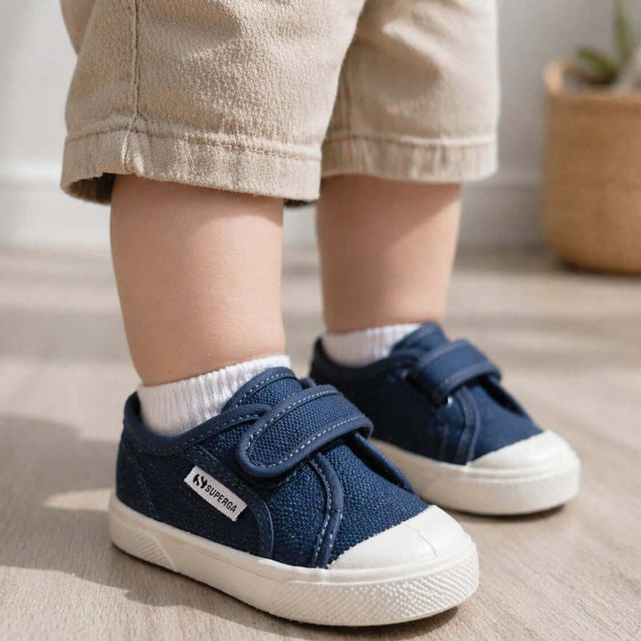 SUPERGA first steps shoes in cotton jeans 18 - 25