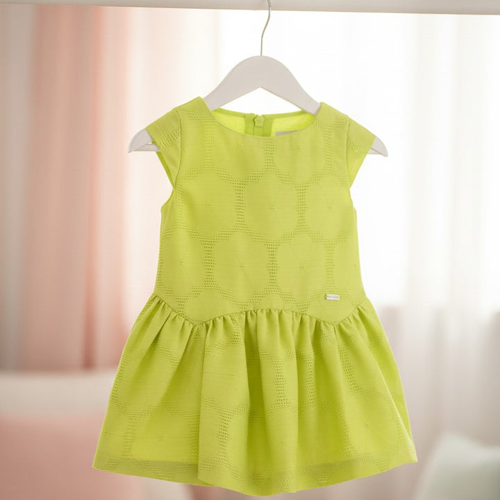 Abito MAYORAL in cotone verde 6mesi