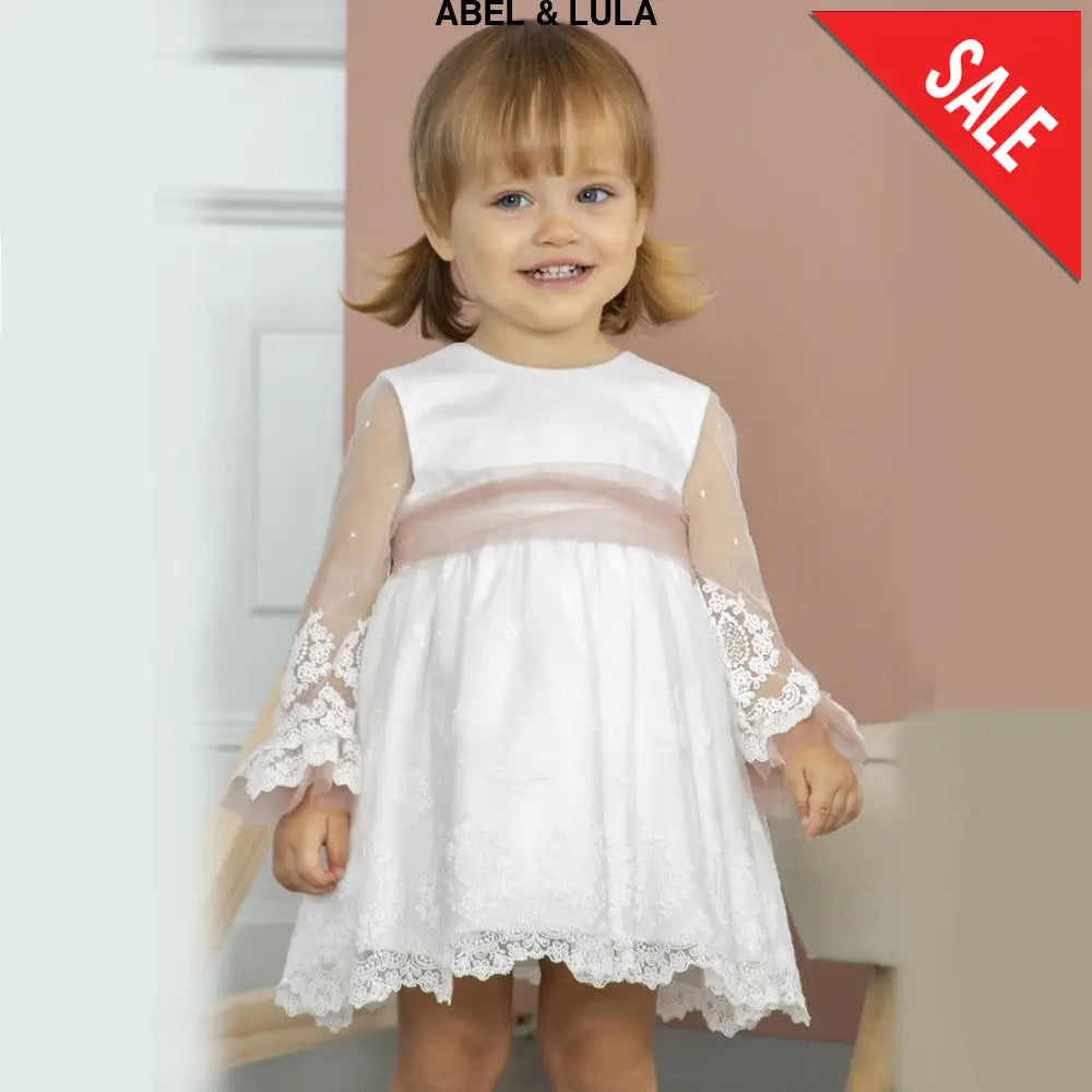 Abito ABEL&LULA dalla 6mesi alla 36mesi BIANCO / 6-9 MESI Abiti