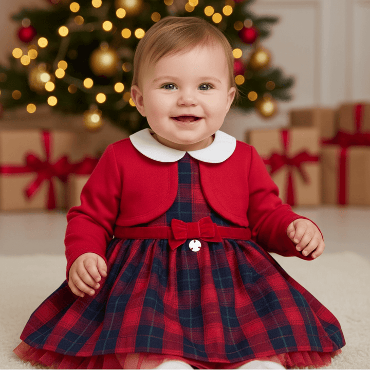 Abito CHICCO Natale scozzese