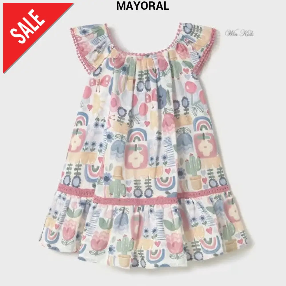 Abito MAYORAL a fantasia rosa 6 mesi - 4 anni Abiti