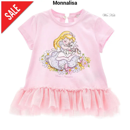 Abito Mini MONNALISA rosa 3 mesi - 24 mesi Abiti