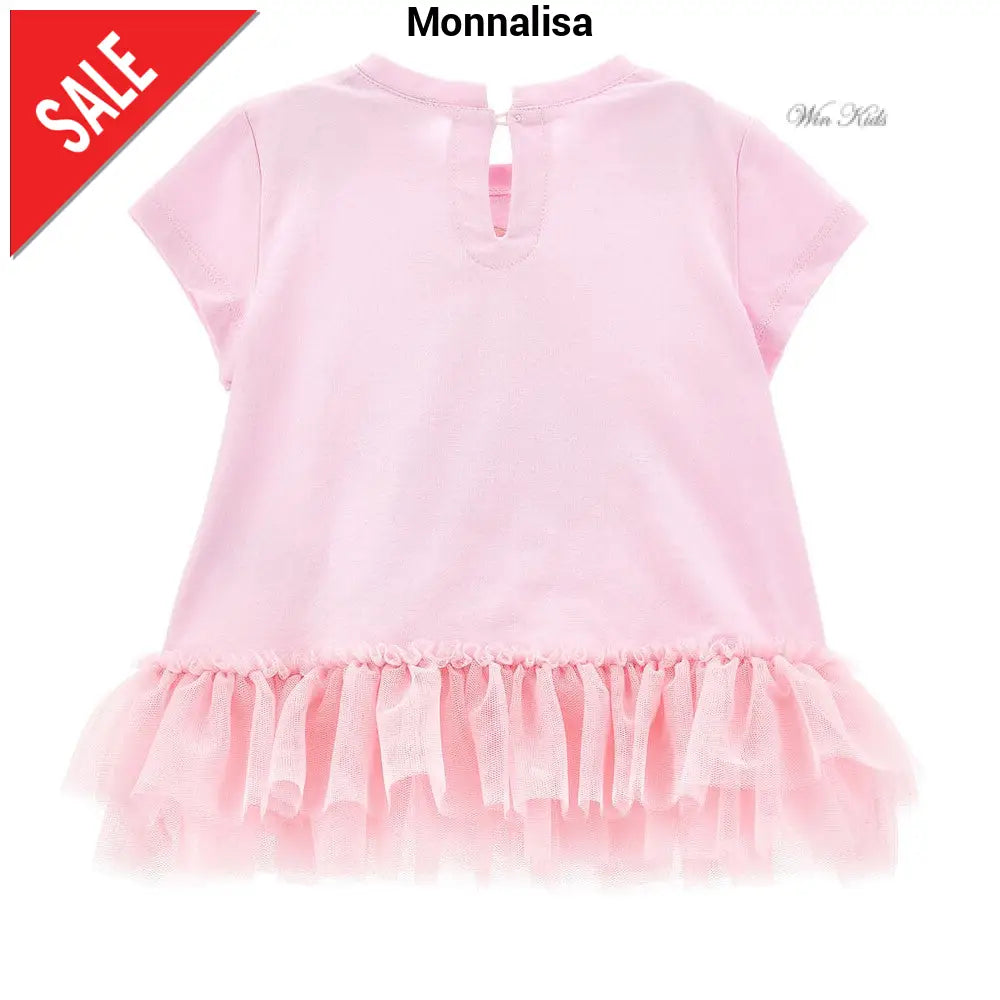 Abito Mini MONNALISA rosa 3 mesi - 24 mesi Abiti