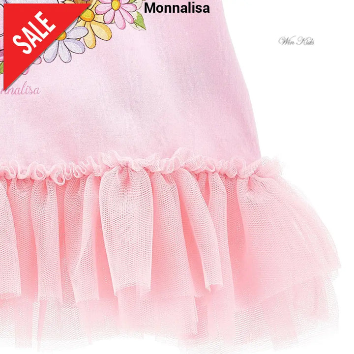 Abito Mini MONNALISA rosa 3 mesi - 24 mesi Abiti