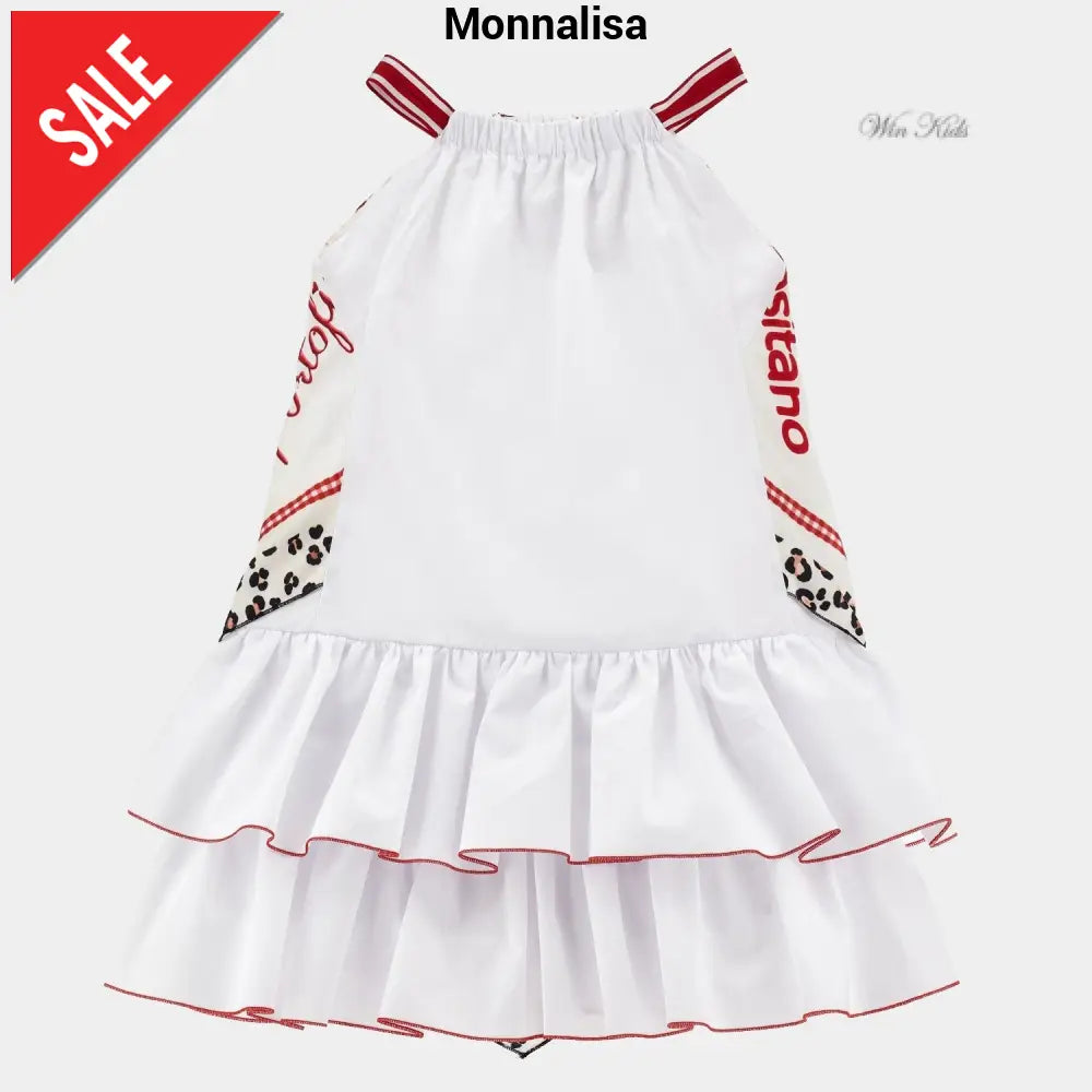 Abito MONNALISA foulard 2 anni - 10 anni Abiti
