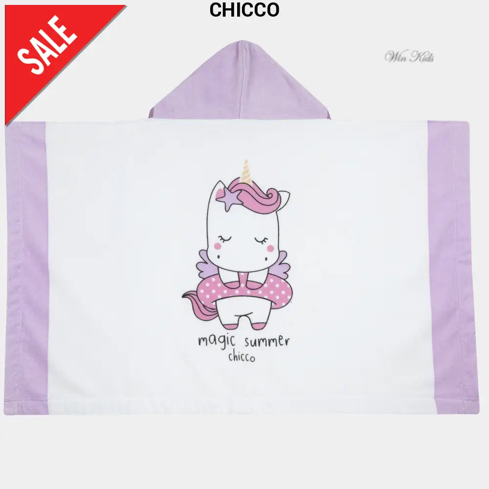 Accappatoio CHICCO Lilla / Taglia unica Accappatoi