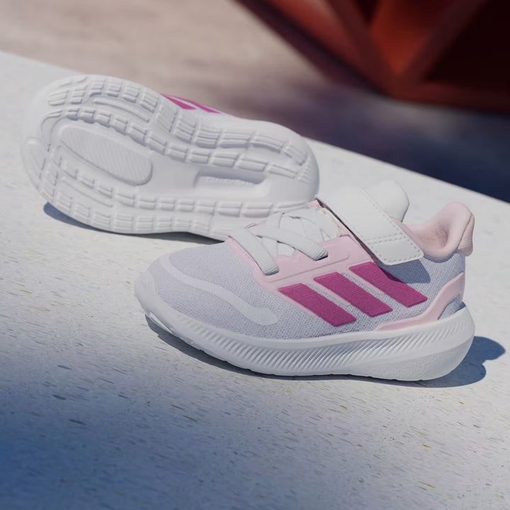 ADIDAS RUNFALCON 5 EL I JP9409 white and pink shoes 20 - 27