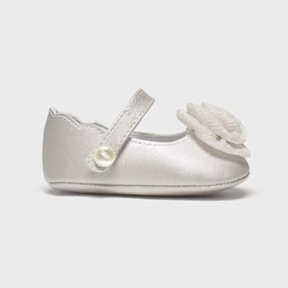 MAYORAL silver ballerina for baby girls 16 - 19