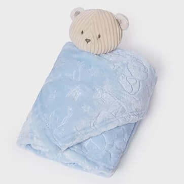 Coperta e Gugu MAYORAL abbinata orsetto azzurra