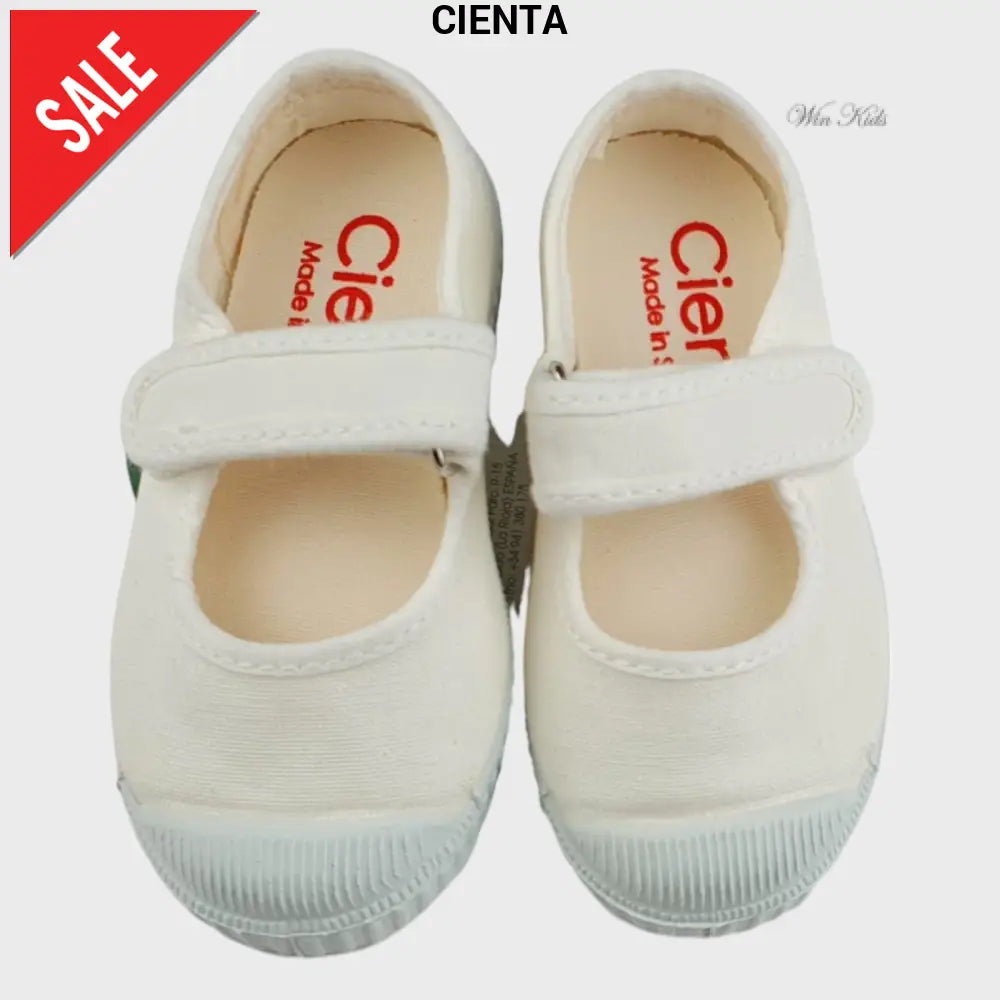 Ballerine CIENTA bianca con punta in gomma 21 - 34 Ballerine