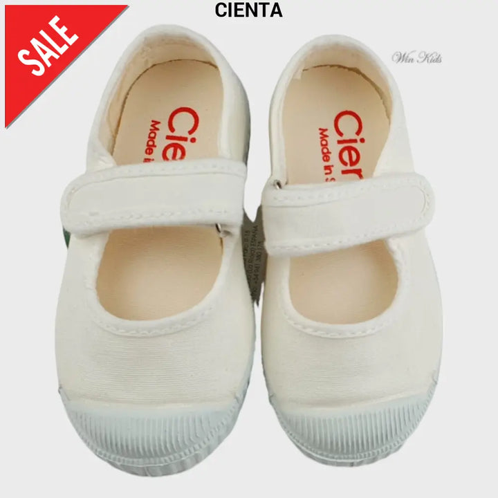 Ballerine CIENTA bianca con punta in gomma 21 - 34 Ballerine