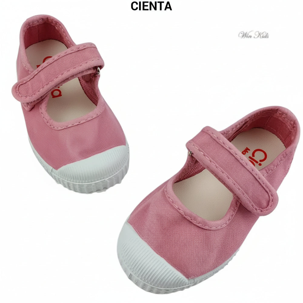 Ballerine CIENTA rosa con punta in gomma 21 - 34 Ballerine