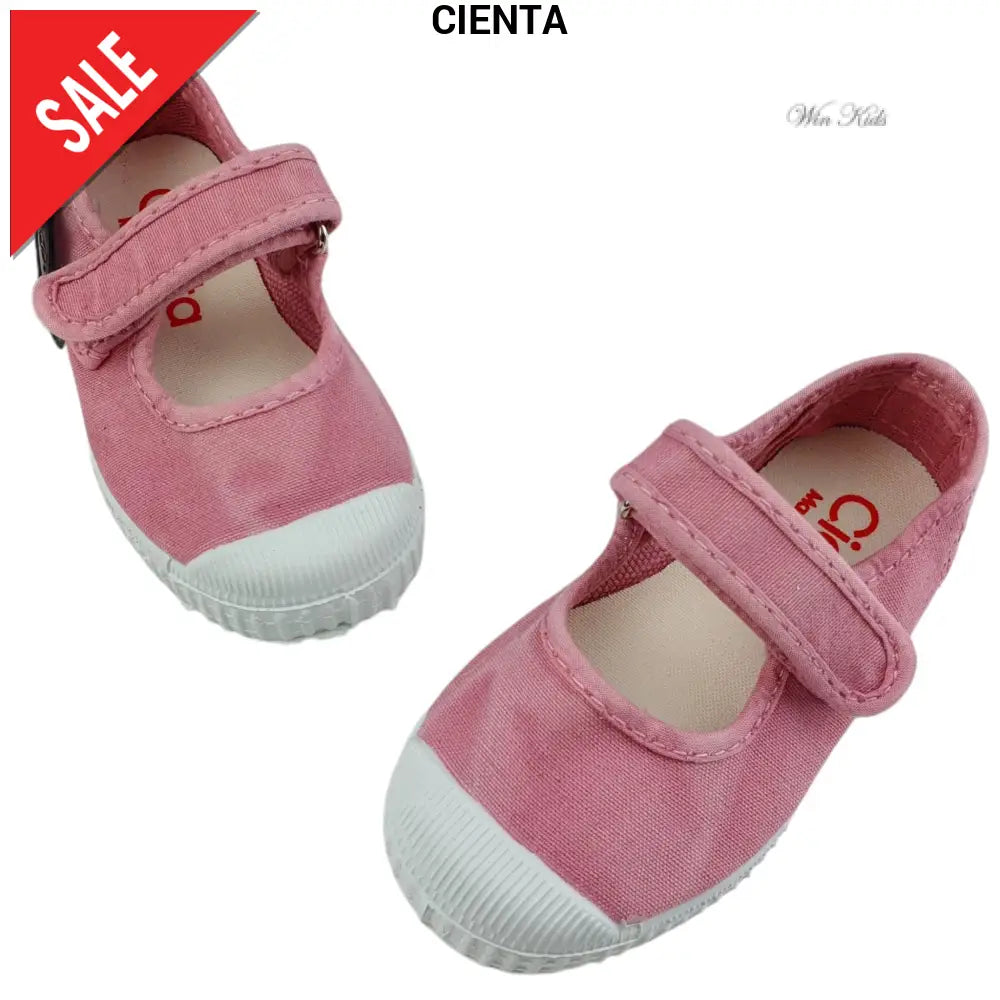 Ballerine CIENTA rosa con punta in gomma 21 - 34 Ballerine