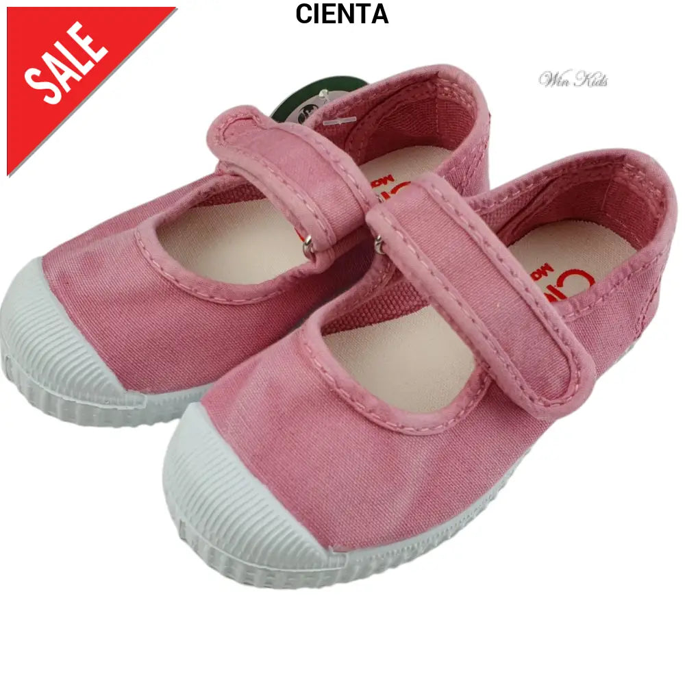 Ballerine CIENTA rosa con punta in gomma 21 - 34 Ballerine