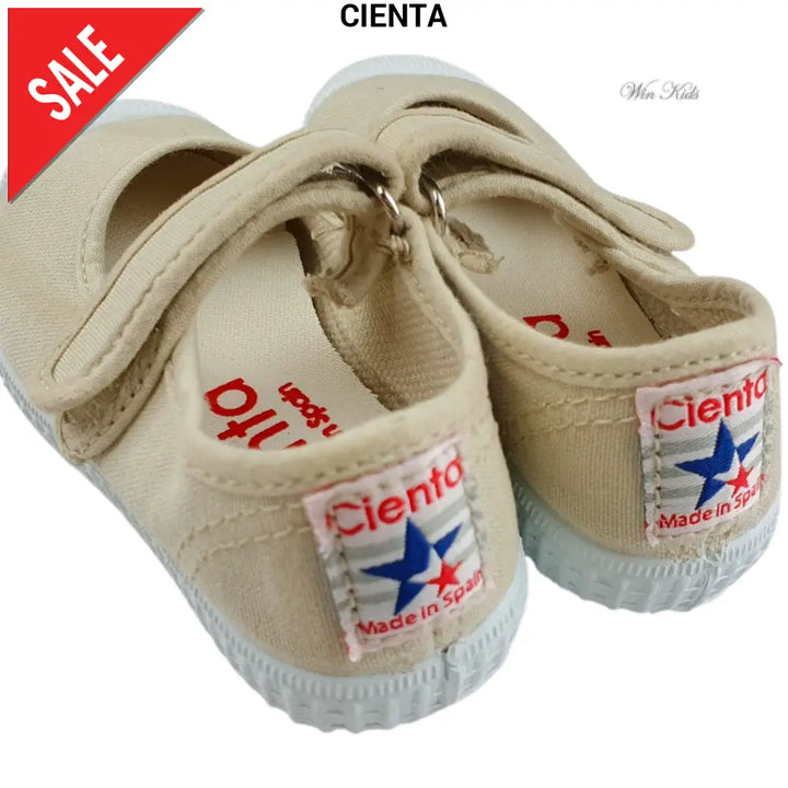 Ballerine CIENTA sabbia con punta in gomma 21 - 34 Scarpe
