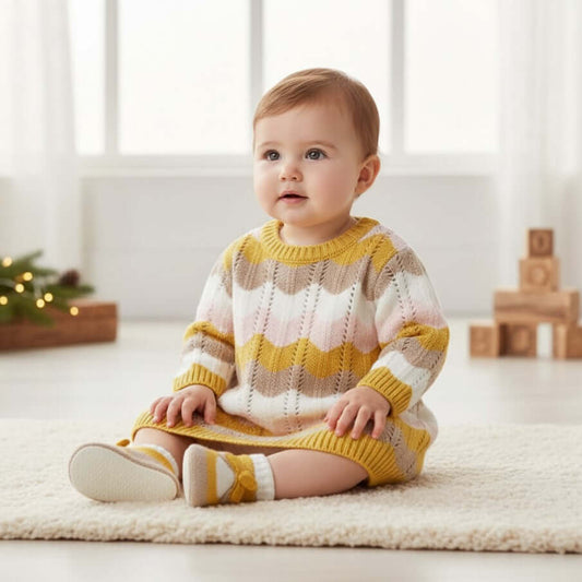 Abito Neonata MAYORAL Tricot Multicolore - 1-18 Mesi