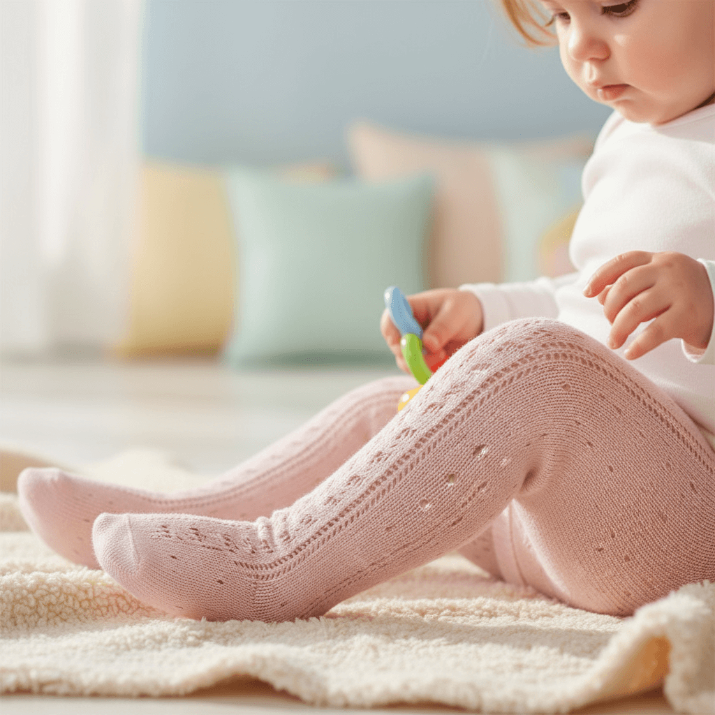 Bambina con calzamaglia MAYORAL rosa