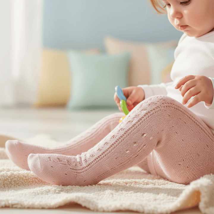 Bambina con calzamaglia MAYORAL rosa