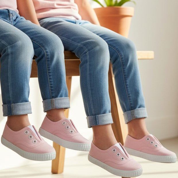 Scarpe CIENTA slip on rosa 19 - 32