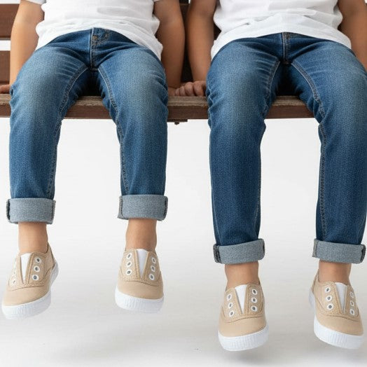 Scarpe CIENTA slip on beige 19 - 39