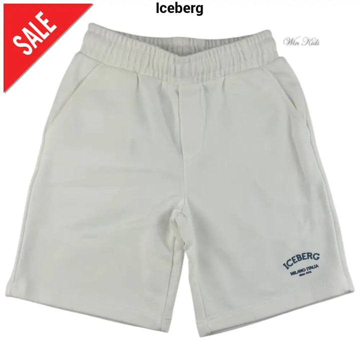 Bermuda ICEBERG Milano bianco sportivo 4 anni - 16 anni Bermuda