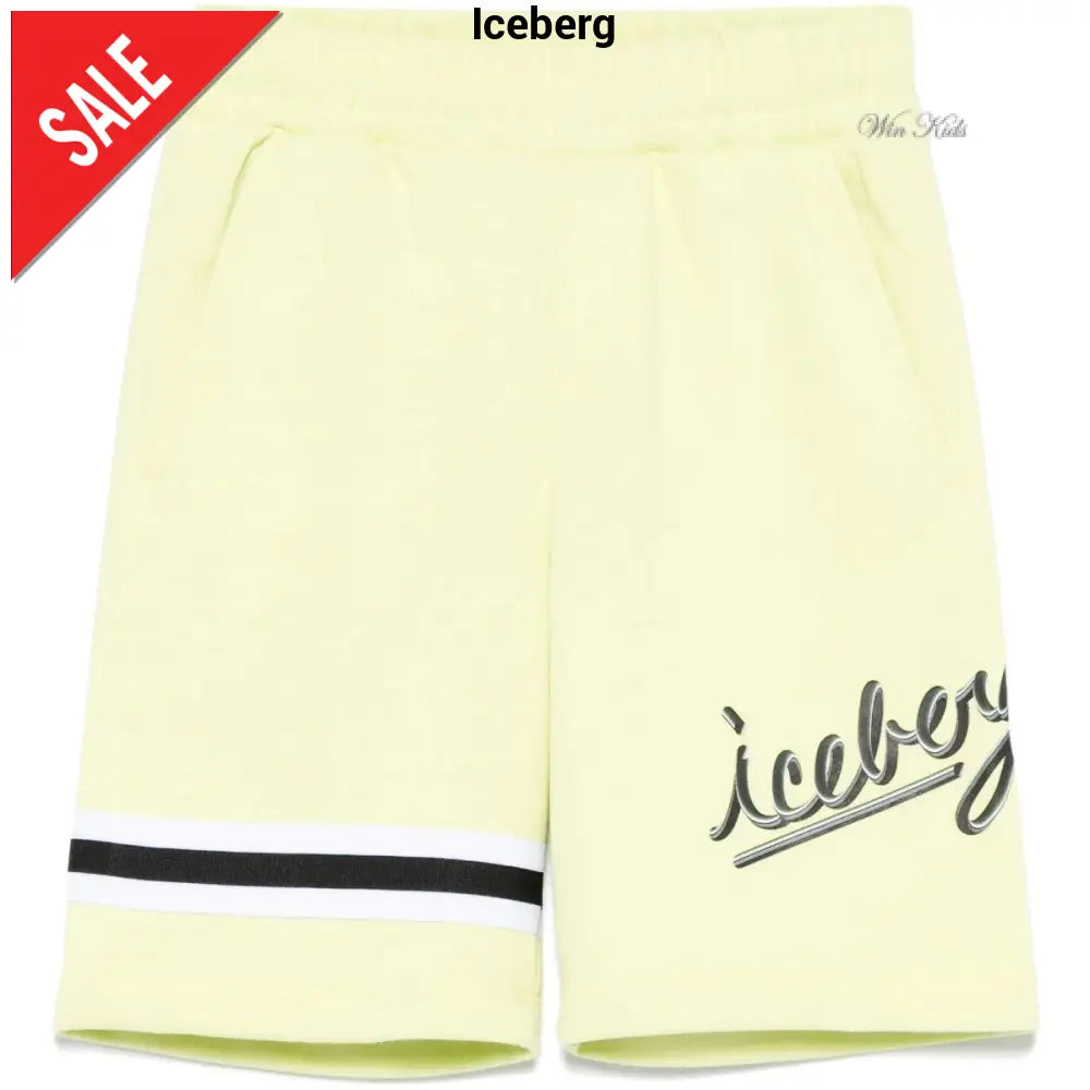 Bermuda ICEBERG verde lime modello sportivo 4 anni - 16 anni Bermuda