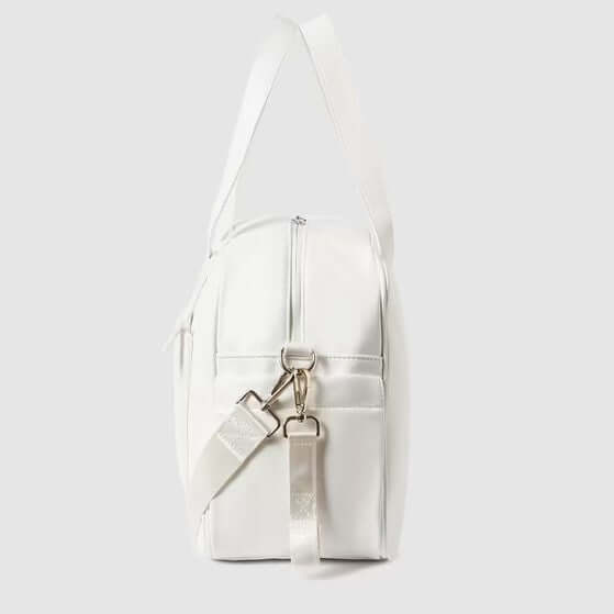 Bolsa mãe MAYORAL branca com urso