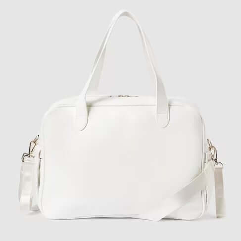 Bolsa mãe MAYORAL branca com urso