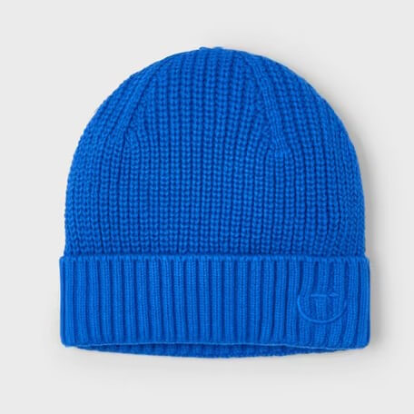 Cappello MAYORAL bluette 4 anni - 12 anni in maglia blu, codice 10074 col. 020, ideale per bambini.