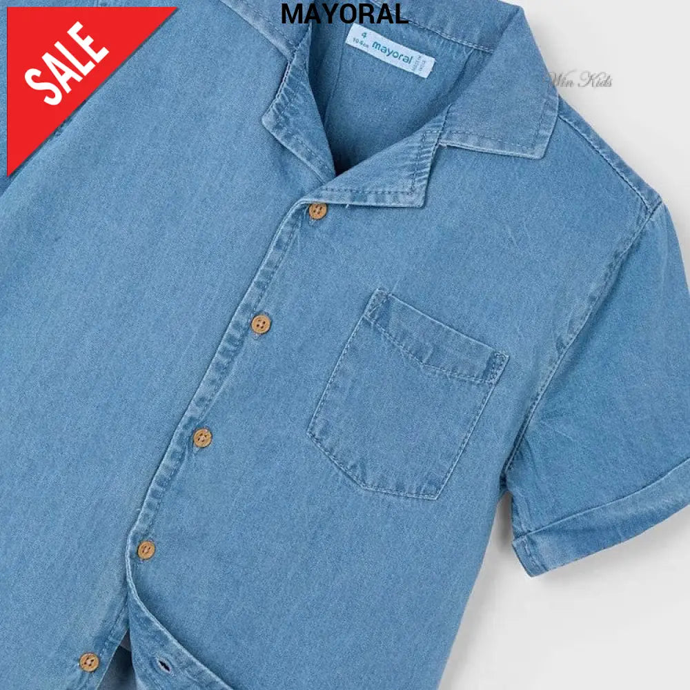 Camicia MAYORAL jeans leggero 2 anni - 10 anni Camicie