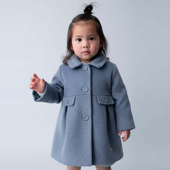 MAYORAL light blue coat 6 months - 2 years
