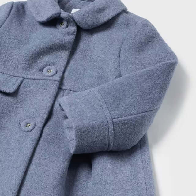 MAYORAL light blue coat 6 months - 2 years