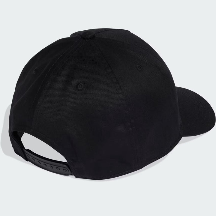 Cappello ADIDAS nero con logo e visiera 4anni - 16 anni