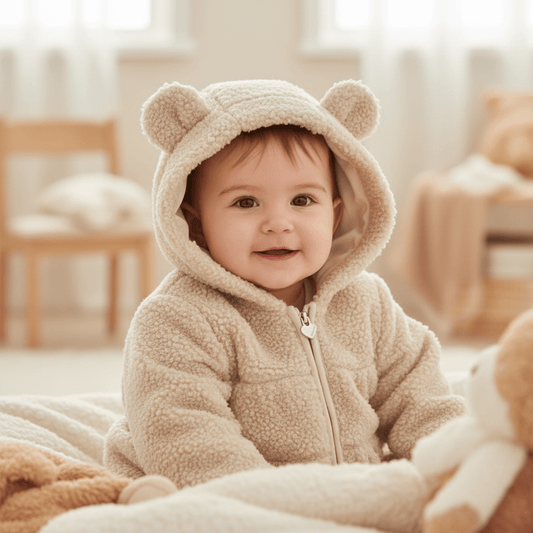 Cappottino teddy MAYORAL neonata con orecchiette