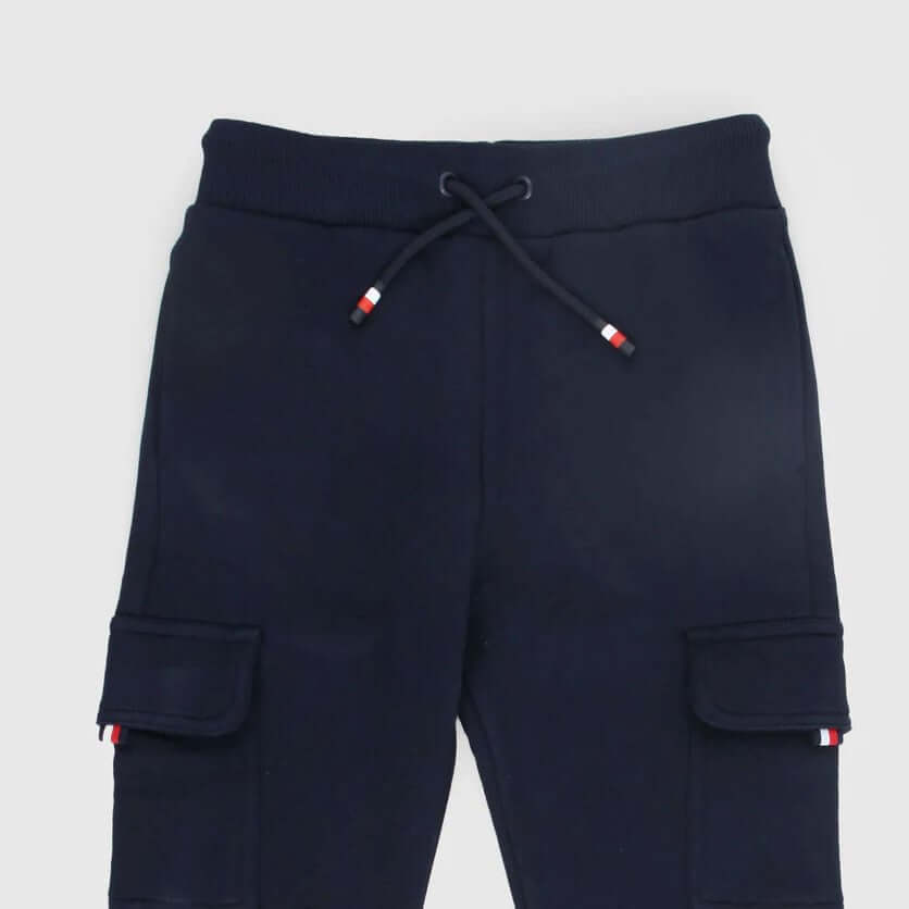 Pantalone TOMMY HILFIGER modello tasconato cargo con interno felpato 12 mesi - 4 anni