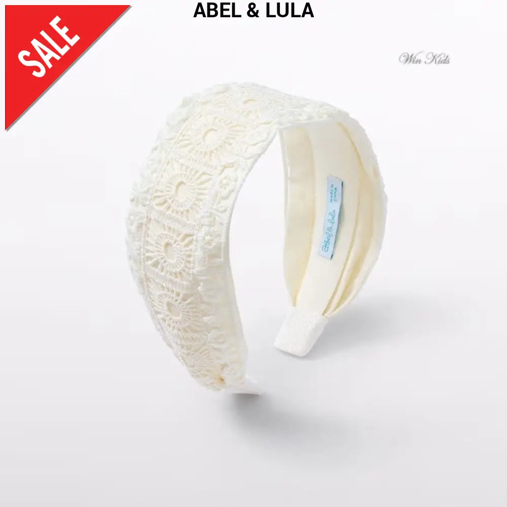 Cerchietto ABEL & LULA Panna Fermacapelli